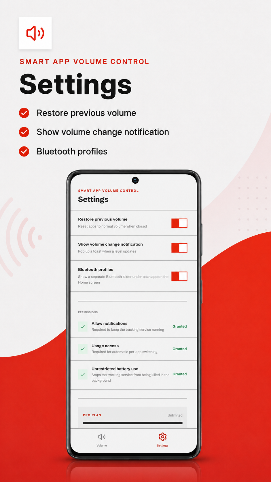 Settings and permissions, all in one place